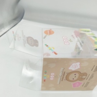 Certification GRS boîte en plastique PET transparente personnalisée boîte d'emballage PVC pour poupée jouet avec logo imprimé