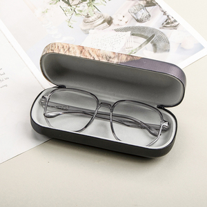 Cao cấp Da Kính mắt trường hợp khó khăn tùy chỉnh mô hình kính bảo vệ hộp dễ thương phim hoạt hình kính quang học trường hợp - Product Image 4