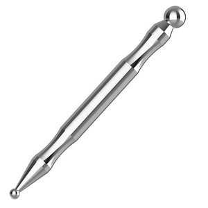 Bâton d'acupression en acier inoxydable en forme de stylo, couteau à fascia, outil de massage des méridiens pour soulager les muscles, yeux, visage, semelles des pieds et pieds - Product Image 1