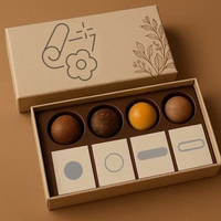 Vente d'usine - Boîtes à gâteaux en carton blanc de qualité alimentaire, design personnalisé, emballage cadeau avec séparateurs