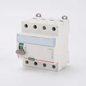 Residual Current RCCB protection switch Air switch with leakage protector Household circuit breaker 63a 2p 4P DX3