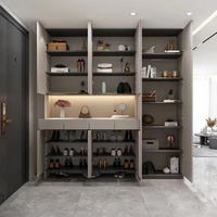 Zapatero Moderno de Gran Capacidad para el Hogar, Duradero y Fácil de Montar, para la Entrada o Sala de Estar, Hecho en China