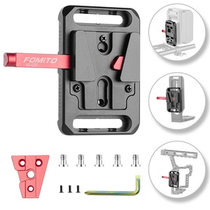 แผ่นยึดแบตเตอรี่ FOMITO V Mount L-Plate แบบปลดเร็ว อลูมิเนียมอัลลอย อุปกรณ์เสริมกล้อง - Product Image 3