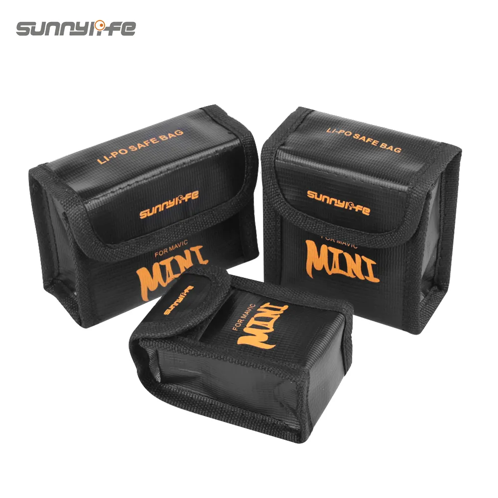 Sunnylife Battery Safety Bag Explosion-proof Battery Protective Storage Bag for DJI Mavic Mini / MINI SE/ MINI 2