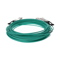 Mellanox MFS1S50-H003E H005E H010E H020E H030E H050E H100E kabel serat optik aktif IB HDR QSFP56 MMF AOC 200 Gb/s Transceiver