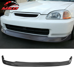 เหมาะสำหรับ Honda Civic 1996-1998 TYPE CONCEPT SPORT ชุดแต่งกันชนหน้า สีดำด้าน ไม่ทำสี - Product Image 1