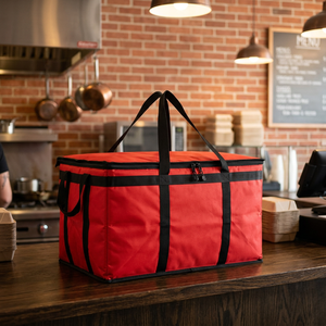 Bolsas de Reparto de Alimentos Extra Grandes, Aisladas, de Poliéster, con Cierre de Cremallera, para Comida Caliente/Fría, para Catering Comercial y Refrigeración de Puestos - Product Image 3