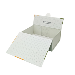 Recyclable Custom Luxury Cardboard Folding Gift <b>Box</b> with Embossing Matt Lamination Sponge Lining Magnetic Closure - Product Image 4