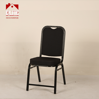 Chaises de banquet empilées en fer Repose-pieds Divers paramètres pour manger Restaurants Bars Chambre à coucher Hôtels Événements Exportés Marché américain