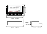 Kits Hideaway Indicateurs avec 360 Angle de Visibilité Sécurité Trafic LED Kits d'éclairage d'urgence Hideaway