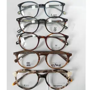 Stok Clearance bingkai optik asetat grosir kacamata asetat Acetato bingkai kacamata optik untuk pria wanita