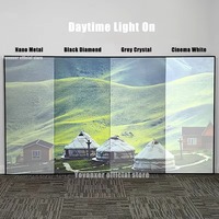 Écran de projection motorisé VIY 100 pouces, écran de projecteur normal, écran de projection 4K pour la maison