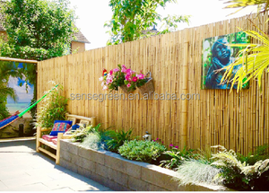 Panneaux de clôture en bambou traités thermiquement pour l'extérieur-<span class=keywords><strong>Barrière</strong></span> de confidentialité écologique et résistante aux intempéries pour jardin et <span class=keywords><strong>balcon</strong></span> - Product Image 4