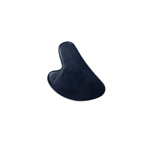 Outil de beauté en jade le plus vendu, petit grattoir Gua Sha en obsidienne - Product Image 3