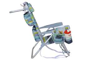 <span class=keywords><strong>Silla</strong></span> de Playa Plegable de Aluminio Portátil para Exteriores, <span class=keywords><strong>Silla</strong></span> <span class=keywords><strong>Reclinable</strong></span> con Cordones, Asiento Bajo, Plegable, Tipo Mochila - Product Image 6