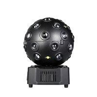 Nouvelle boule magique rotative 150W 2026, 33x3W monocolore + 6x5W blanc/doré, LED stroboscopique pour DJ, bar, KTV, boîte de nuit, éclairage de scène disco
