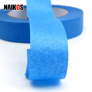 Ruban de masquage bleu pour peintres, résistant aux UV pendant 14 jours, ruban adhésif d'usine - Product Image 4