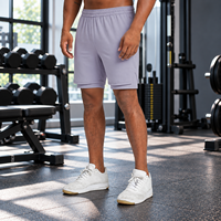 Shorts de course pour hommes, shorts de sport 2 en 1, shorts de jogging, shorts de sport à séchage rapide, shorts de gym athlétiques