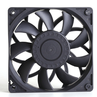 Vente en gros 120X120X25mm 12v refroidissement dc ventilateur à flux axial Double boule ventilateur CPU refroidisseur PC ventilateur de refroidissement