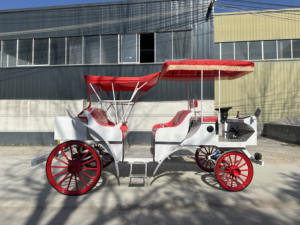 Carroza Eléctrica y de Caballos de Lujo para Turismo Victoriano en Parques Ecuestres y Atracciones - Product Image 6