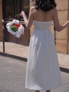 بيع بالجملة فساتين عالية الجودة مقاس كبير بلا أكمام للنساء لحفلات الزفاف الزمرد الأخضر وصيفة الشرف فساتين غير رسمية - Product Image 4