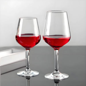 Bicchieri da Vino Rosso all'Ingrosso, Calici con Stelo per Cocktail e Succhi, Personalizzabili per Decorazioni Matrimoniali - Product Image 6