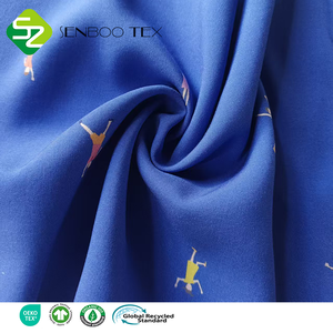 Chất Lượng Cao Thân Thiện Với Môi 100% Hữu Cơ Tre Poplin 130gsm OEKO-TEX Chứng Nhận Màu Đỏ Dân tộc In Kỹ Thuật Số Dệt Bộ Đồ Giường - Product Image 2