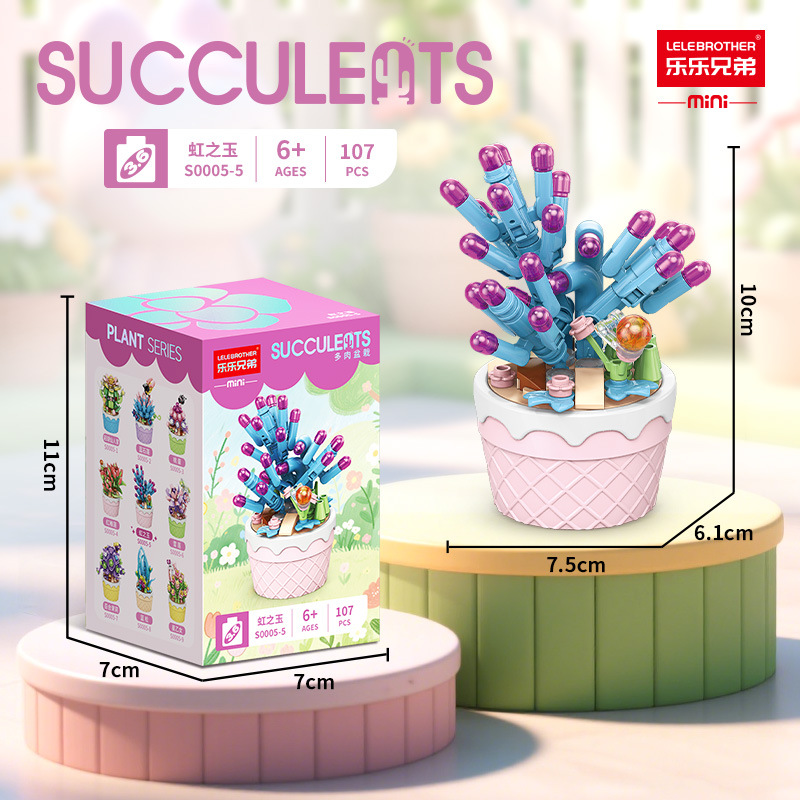 S0005-5 Bijou arc-en-ciel 107 pièces