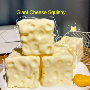 KJKJ Giocattolo Gigante Morbido a Forma di Formaggio Trasparente con Ripieno di Vaselina, Divertente, Non Si Dilata, Ideale per Feste, Unisex 14+ Anni - Product Image 6
