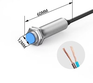 เซ็นเซอร์วัดระยะแบบแม่เหล็ก GTRIC Reed Proximity Switch รุ่น M12 ระยะตรวจจับ 10 มม. แบบฝัง 5-220V DC 2 สาย แบบ Hall Effect - Product Image 1