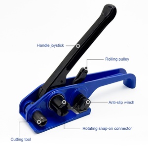 Tensor de fleje PP PET, pinzas selladoras, herramientas manuales para flejado, máquina flejadora de plástico - Product Image 6