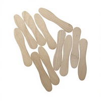Bâtonnets de crème glacée en bois 100% biodégradables, flexibles, bon marché et portables pour les glaces et les sucettes glacées