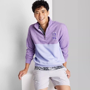 Sudadera con Cierre de Cremallera de un Cuarto para Hombre - Product Image 1