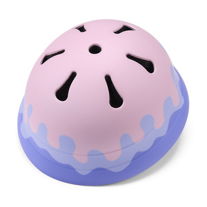 Casco de Bicicleta para Niños con Diseño de Pastel, Color Rosa, Unisex, Casco de Seguridad Infantil para las Cuatro Estaciones - Product Image 4