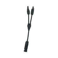 Connecteur de câble de type Y mâle-femelle, connecteur DC étanche IP67 en laiton pour système d'énergie solaire