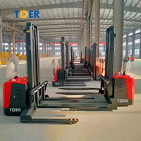 Prix d'usine TDER Empileur électrique complet 1 tonne 1,5 tonne 2 tonnes Empileur à cheval