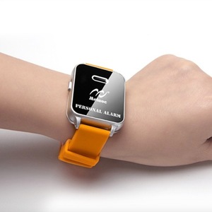 Meinuo MSA-800 Portable Wrist Personal Alarm High Decibel Siren <b>LED</b> <b>Light</b> Emergency Device For Elderly Women Children - Product Image 1