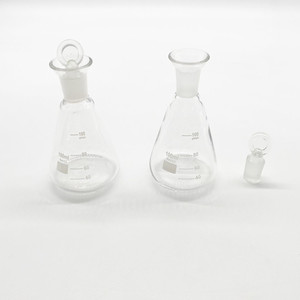 Matraz cónico de vidrio de 250ml, 500ml, 1000ml con tapa enterrada, <span class=keywords><strong>Erlenmeyer</strong></span> hirviendo de vidrio - Product Image 3