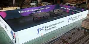 Cabina modular retroiluminada de SEG para GLOBAL PET EXPO en la exhibición de la industria de alimentos para mascotas de Orlando - Product Image 3