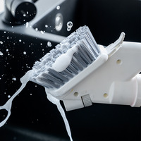 Brosses à jointures écologiques en plastique, kit de nettoyage de cuisine, accessoires de nettoyage de vitres, outils de pulvérisation d'eau durables