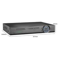 GX-N8036H2(AG) Enregistreur vidéo NVR H.265 AI 36 canaux 8MP 2 SATA 14 To HDD 28 To de stockage local total XMEYE Visualisation à distance Application mobile