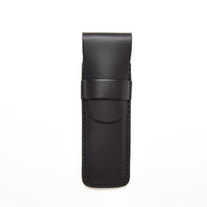 Minimalist style pen storage bag, solid color leather <b>makeup</b> <b>brush</b> storage bag, student pencil <b>case</b> - Product Image 4