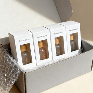 Flacon compte-gouttes ultra-fin de 10 ml et 15 ml avec bouchon à vis, en verre ambré vide, tête blanche ronde, sérigraphié - Product Image 5