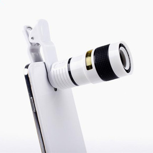 20x25 universale Clip 12X <span class=keywords><strong>20X</strong></span> Zoom teleobiettivo HD Smartphone per la maggior parte dei telefoni cellulari telescopio monoculare - Product Image 2