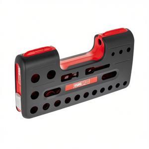 Caja de Herramientas 609 1/2 V1 Negra y Roja con Múltiples Ranuras para Organizar Herramientas y Accesorios - Product Image 2