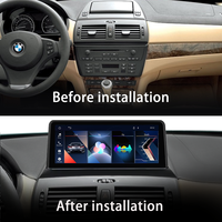 Personnalisation OEM et ODM pour autoradio BMW X3 E83 (2006-2010) 10,25 pouces avec système Linux, unité centrale multimédia Android Auto et CarPlay
