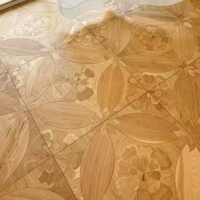 Parquet en chêne blanc Split Princess Annie, parquet artistique multicouche en bois massif, revêtement de sol écologique en dalles de bois irrégulières