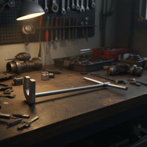 Clé à poignée en T de 275 mm avec longueur réglable pour réparation mécanique - Product Image 3