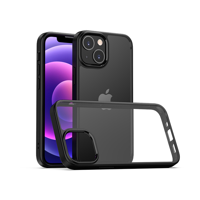 Crystal Clear Phone Case for iPhone 13 Mini Slim Case Cell Phone Protective Cover Silicone Bumper Full Protective Case