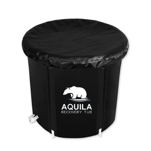 Baignoire de thérapie <span class=keywords><strong>gonflable</strong></span>, pod de récupération, bain froid portable avec couvercle - Product Image 4